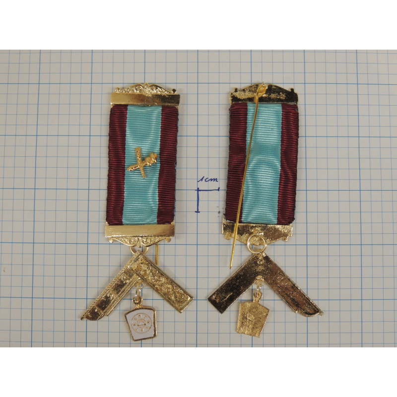 Masonic mark past masters breast jewel