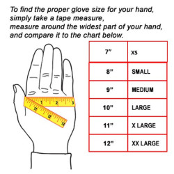 White cotton gloves S&C white new size