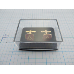 Boîte à cadeau bouton de manchette