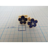 Boutons de manchette myosotis