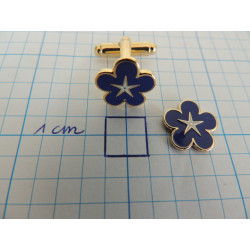 Boutons de manchette myosotis