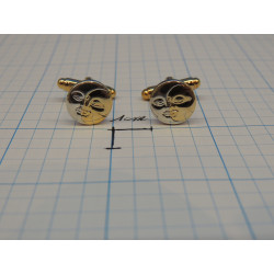 Cufflinks sun moon